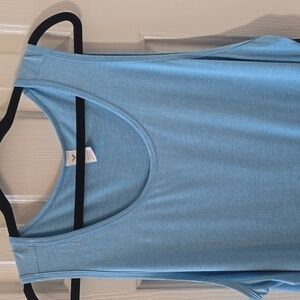 XERSION BRAND MEN'S BIG AND TALL BLUE ACTIVEWEAR TANK TOP SIZE LT